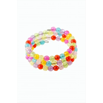 Renkli Helezon Boncuk Çocuk Bileklik