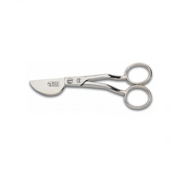 Rıza M-213 Dokumacı Ponpon Makası No: 6 inç / 15,24 cm - Nikel Kaplama