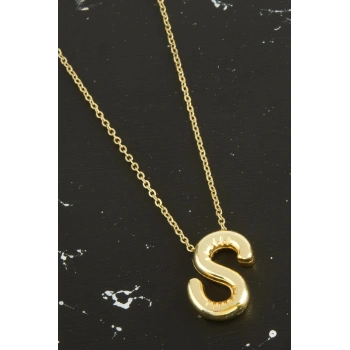 S Harfli Balon Kolye