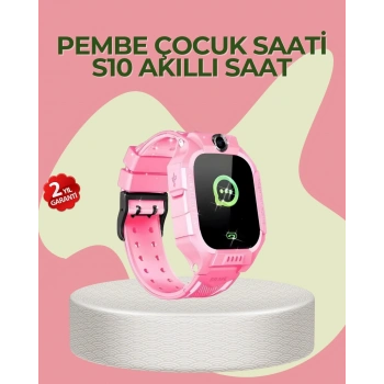 S10 Çocuk Takip Saati Güvenli Alan Uyarısı Ve Sesli Mesaj