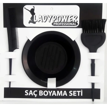 Saç Boyama Seti - Boneli