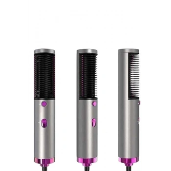 Saç Düzleştirici Fön Makinesi Saç Fırçası Profesyonel Üflemeli