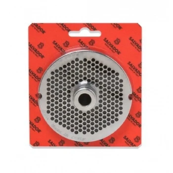 Salvador İnox Paslanmaz Kıyma Makinesi Aynası, Ağızı 12 No - 8 mm