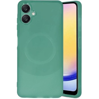 Samsung A06 Kılıf Maya Karbon Kapak - Koyu Yeşil