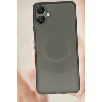 Samsung A06 Kılıf Maya Karbon Kapak - Mürdüm