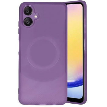 Samsung A06 Kılıf Maya Karbon Kapak - Mürdüm