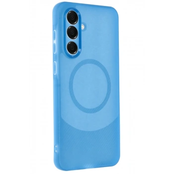 Samsung A16 5G Kılıf Maya Karbon Kapak - Mavi