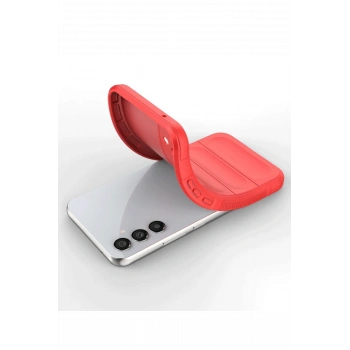 Samsung A36 Kılıf Optimum Silikon - Kırmızı