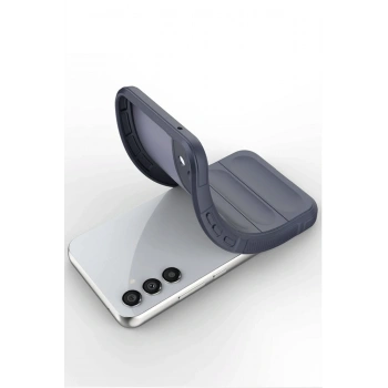 Samsung A56 Kılıf Optimum Silikon - Lacivert