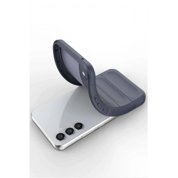 Samsung A56 Kılıf Optimum Silikon - Lacivert