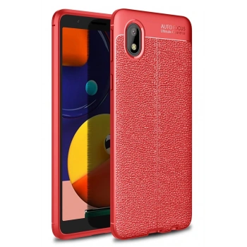 Samsung Galaxy A01 Core Kılıf Auto Focus Kapak - Kırmızı