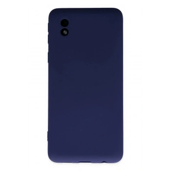 Samsung Galaxy A01 Core Kılıf Nano içi Kadife Silikon - Lacivert