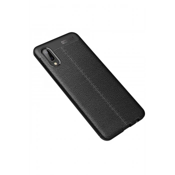 Samsung Galaxy A02 Kılıf Auto Focus Kapak - Siyah