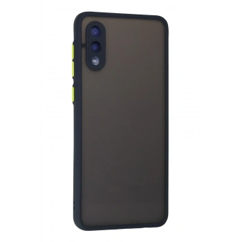 Samsung Galaxy A02 Kılıf Montreal Silikon Kapak - Lacivert