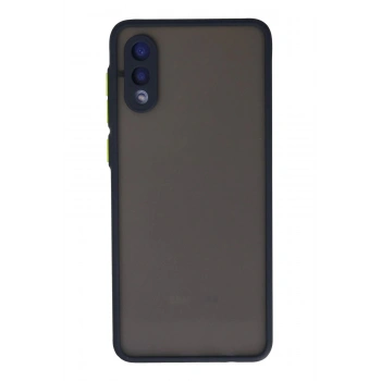 Samsung Galaxy A02 Kılıf Montreal Silikon Kapak - Lacivert