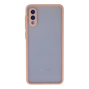 Samsung Galaxy A02 Kılıf Montreal Silikon Kapak - Pembe