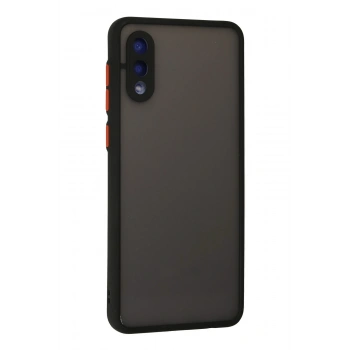 Samsung Galaxy A02 Kılıf Montreal Silikon Kapak - Siyah
