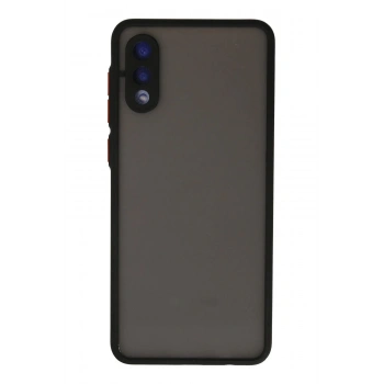 Samsung Galaxy A02 Kılıf Montreal Silikon Kapak - Siyah