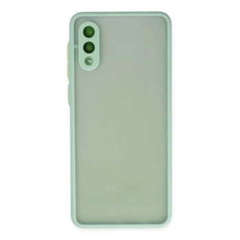 Samsung Galaxy A02 Kılıf Montreal Silikon Kapak - Turkuaz