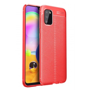 Samsung Galaxy A02S Kılıf Auto Focus Kapak - Kırmızı