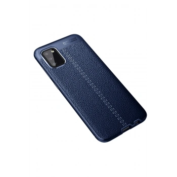 Samsung Galaxy A02S Kılıf Auto Focus Kapak - Lacivert