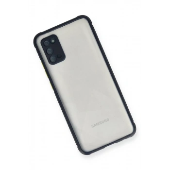 Samsung Galaxy A02S Kılıf Miami Şeffaf Silikon - Lacivert