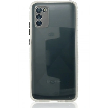 Samsung Galaxy A02S Kılıf Miami Şeffaf Silikon - Şeffaf