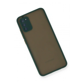 Samsung Galaxy A02S Kılıf Montreal Silikon Kapak - Yeşil