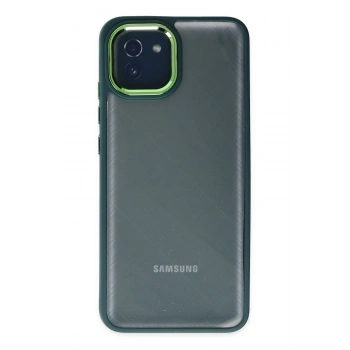 Samsung Galaxy A03 Kılıf Dora Kapak - Haki Yeşil