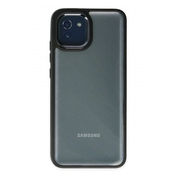 Samsung Galaxy A03 Kılıf Dora Kapak - Siyah