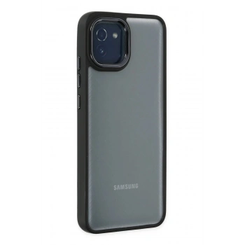 Samsung Galaxy A03 Kılıf Dora Kapak - Siyah