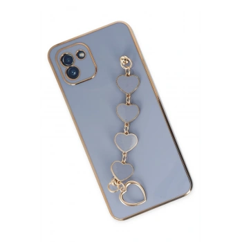 Samsung Galaxy A03 Kılıf Esila Silikon - Gri