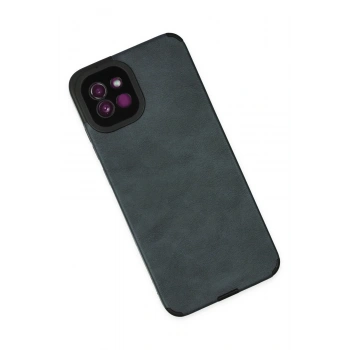 Samsung Galaxy A03 Kılıf Loop Deri Silikon - Lacivert