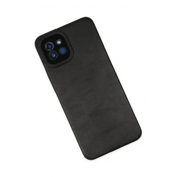 Samsung Galaxy A03 Kılıf Loop Deri Silikon - Siyah