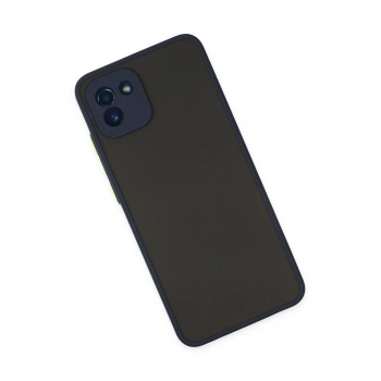 Samsung Galaxy A03 Kılıf Montreal Silikon Kapak - Lacivert