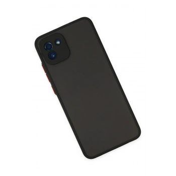 Samsung Galaxy A03 Kılıf Montreal Silikon Kapak - Siyah