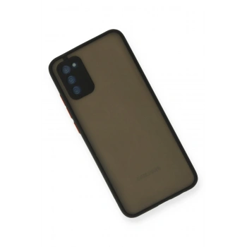 Samsung Galaxy A03S Kılıf Montreal Silikon Kapak - Siyah