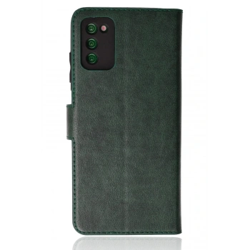 Samsung Galaxy A03S Kılıf Trend S Plus Kapaklı Kılıf - Yeşil