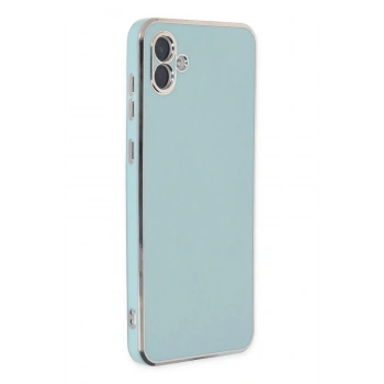 Samsung Galaxy A04 Kılıf Volet Silikon - Açık Yeşil