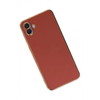 Samsung Galaxy A04 Kılıf Volet Silikon - Kırmızı