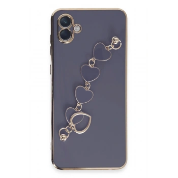 Samsung Galaxy A04E Kılıf Esila Silikon - Gri