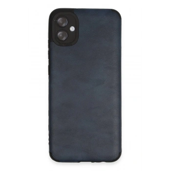 Samsung Galaxy A04E Kılıf Loop Deri Silikon - Lacivert