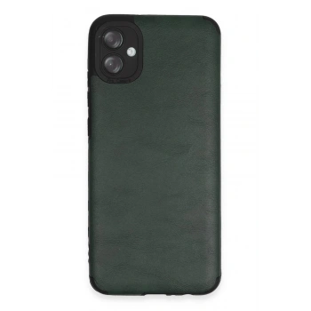 Samsung Galaxy A04E Kılıf Loop Deri Silikon - Yeşil
