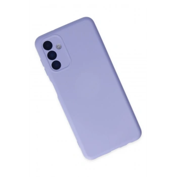Samsung Galaxy A04S Kılıf Nano içi Kadife Silikon - Lila