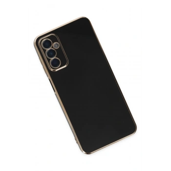 Samsung Galaxy A04S Kılıf Volet Silikon - Siyah