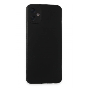 Samsung Galaxy A05 Kılıf Loop Deri Silikon - Siyah