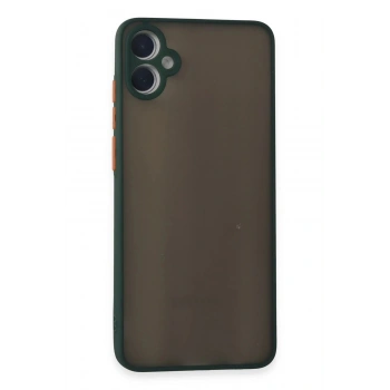 Samsung Galaxy A05 Kılıf Montreal Silikon Kapak - Yeşil