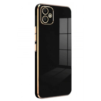 Samsung Galaxy A05 Kılıf Volet Silikon - Siyah