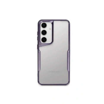 Samsung Galaxy A05S Kılıf Boyi Silikon Kapak - Derin Mor