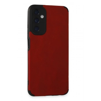 Samsung Galaxy A05S Kılıf Loop Deri Silikon - Kırmızı